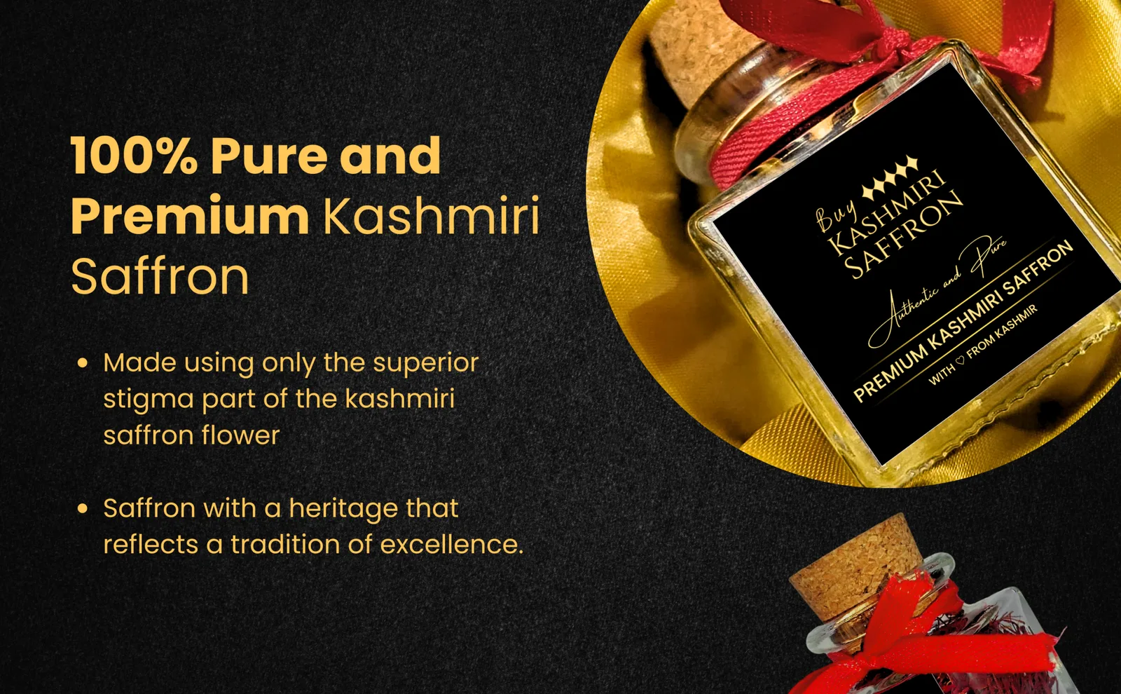 Discover the Essence of Kashmir in Every Strand: Your Gateway to Original Kashmiri Kesar in Uttar Pradesh