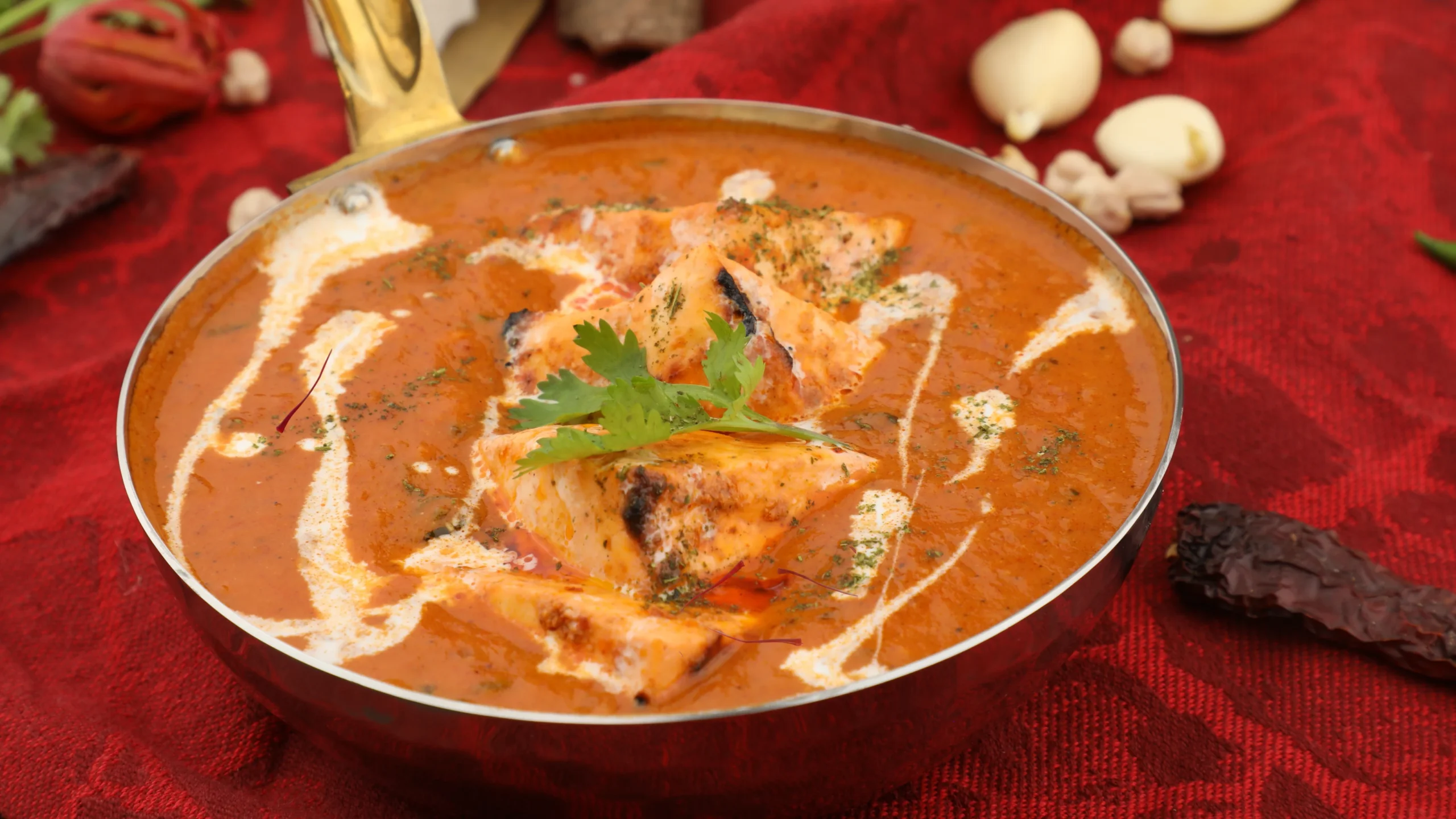 Saffron Paneer Butter Masala – Creamy Indian Cottage Cheese Curry