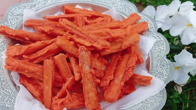 Kashmiri Saffron Nadru Monje: Crispy Lotus Stem Fritters with Spices