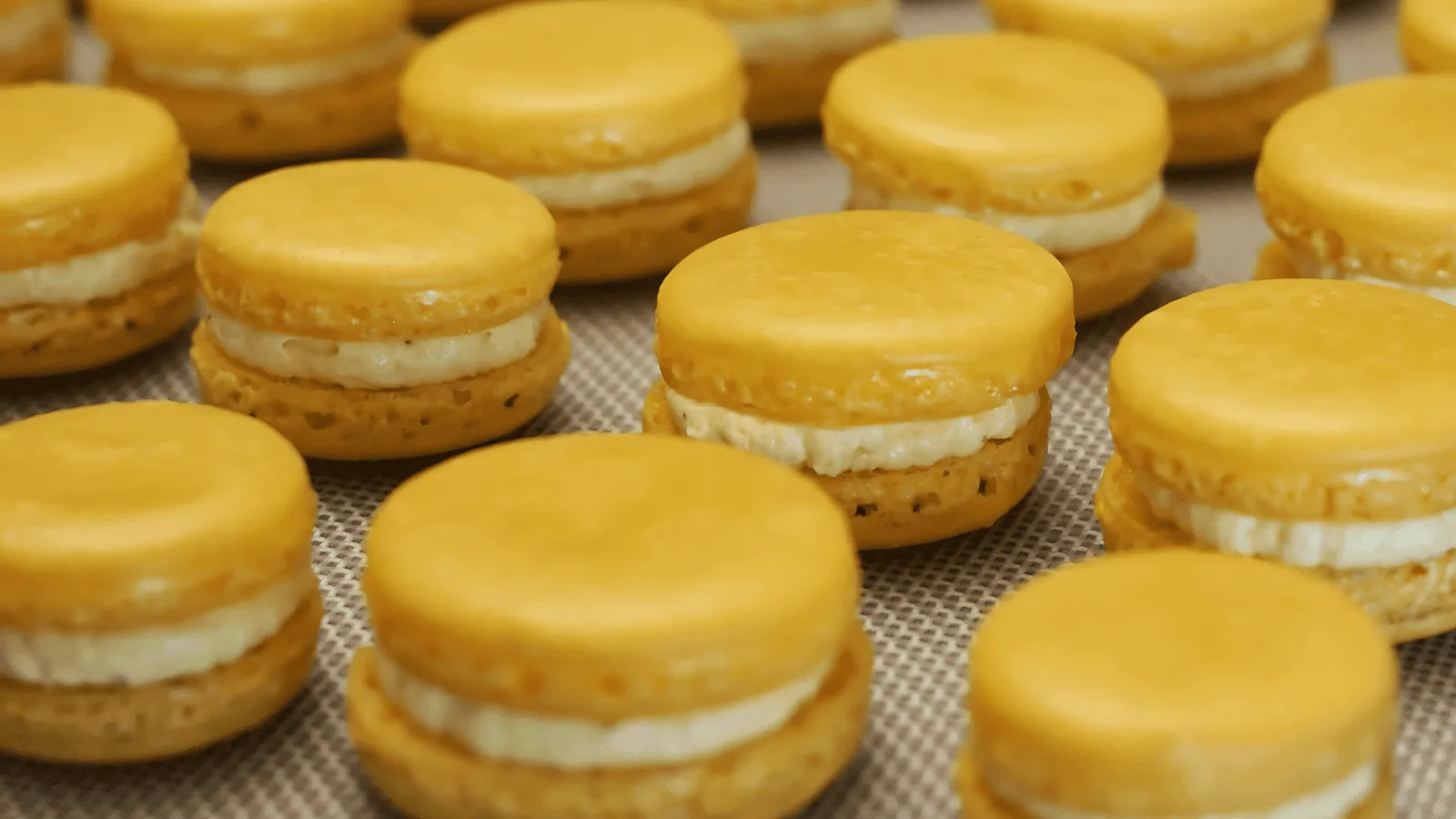 Saffron Macarons – A French Pastry with an Indian Flavor
