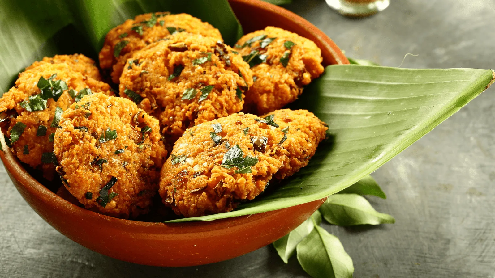 Saffron Medu Vada: Crispy South Indian Lentil Donuts