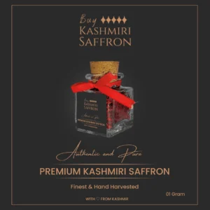 Premium Kashmiri Saffron – 100% Authentic & Handpicked (4gm)